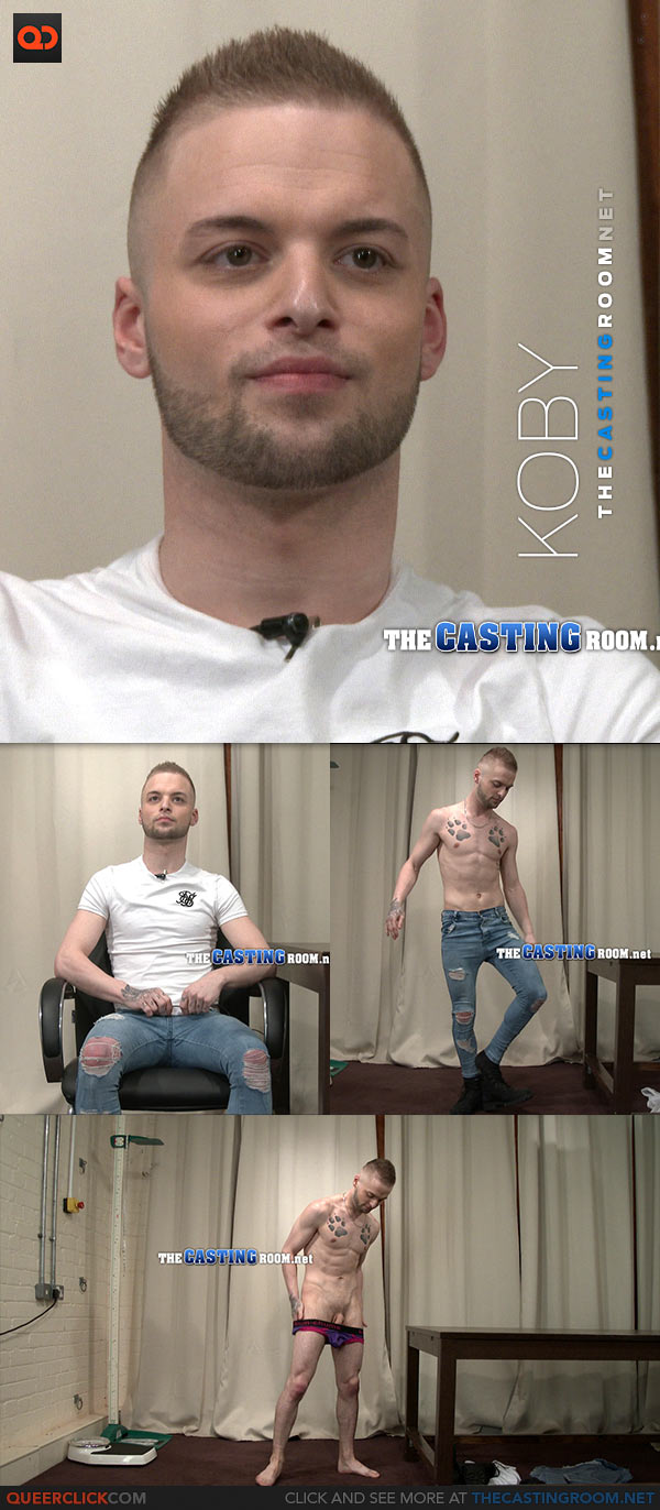 The Casting Room: Sexy Tattooed Stud Koby