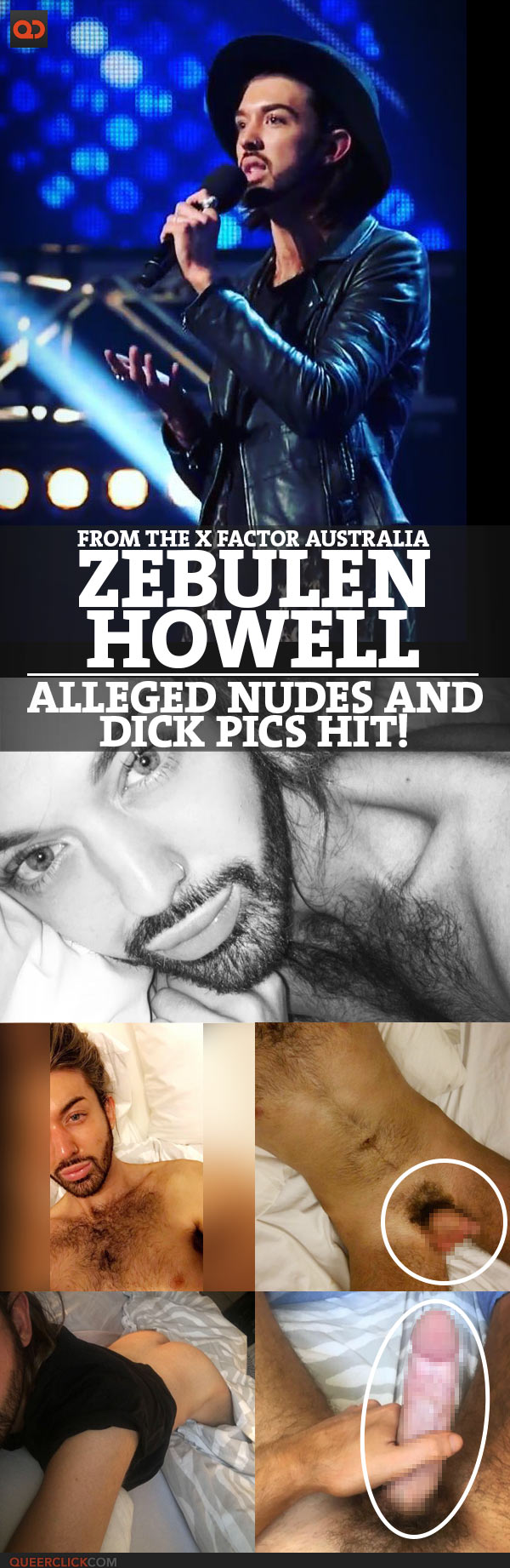 Zebulen Howell, From The X Factor Australia, Alleged Nudes And Dick Pics Hit!