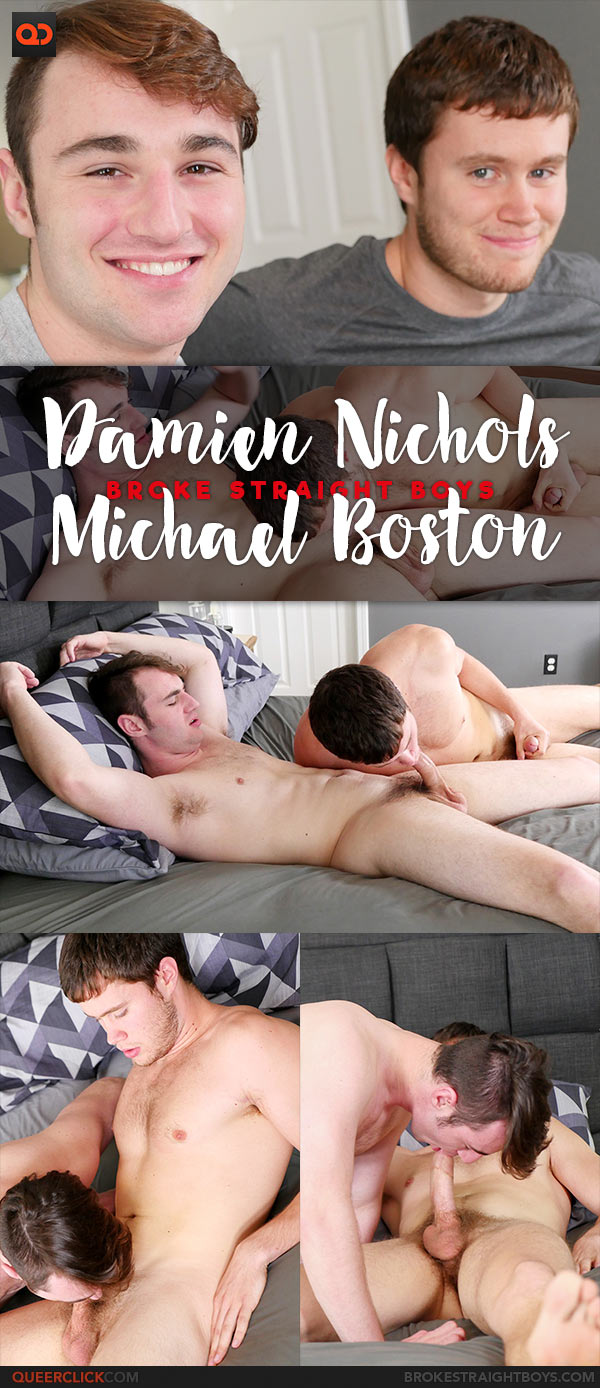Broke Straight Boys: Damien Nichols Fucks Michael Boston Bareback