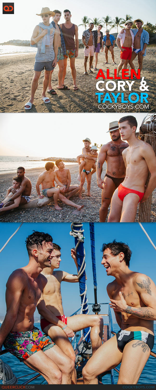CockyBoys: Love, Lost and Found - Allen King, Cory Kane and Taylor Reign