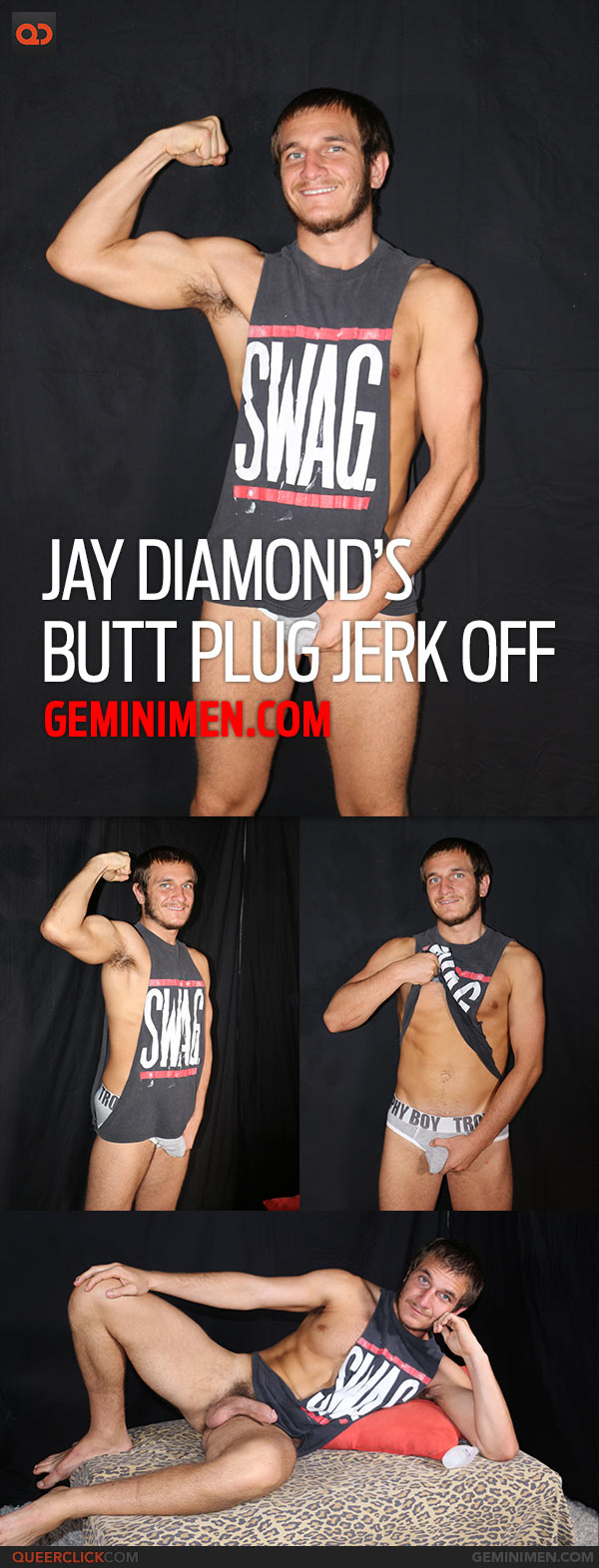 Gemini Men: Jay Diamond’s Butt Plug JO