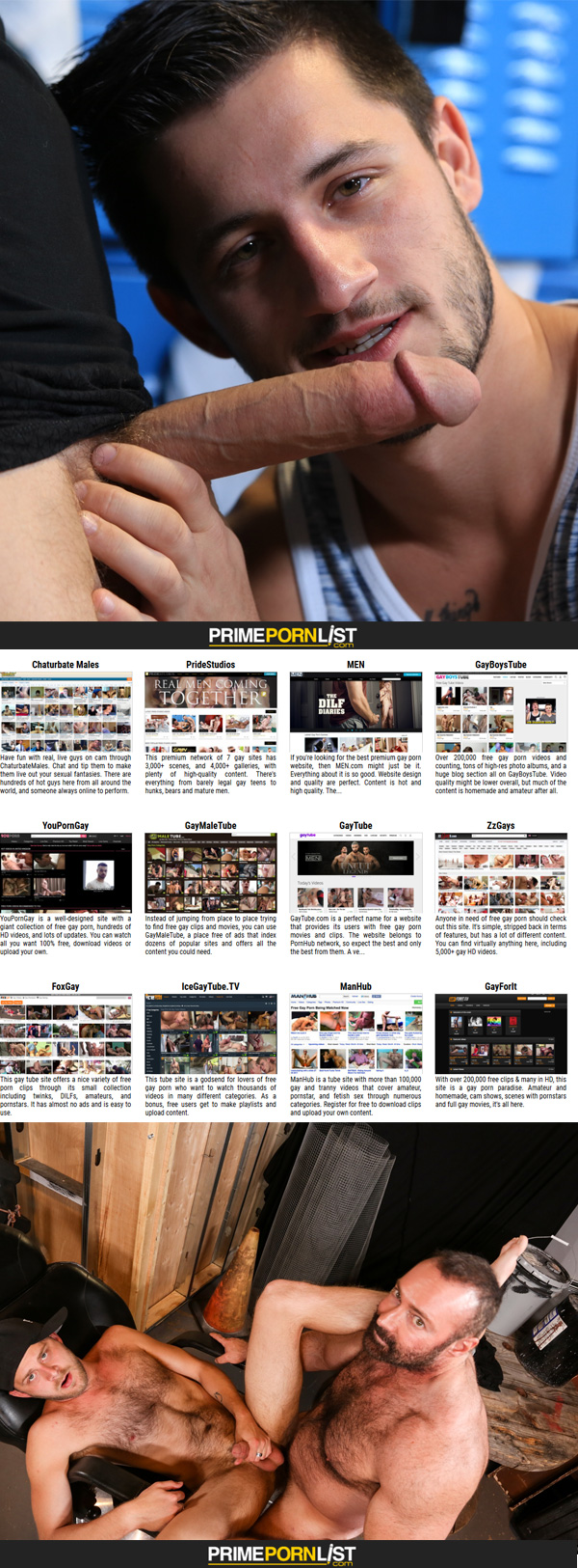 Prime Porn List - Your Favorites Sites Ranked and Categorized image