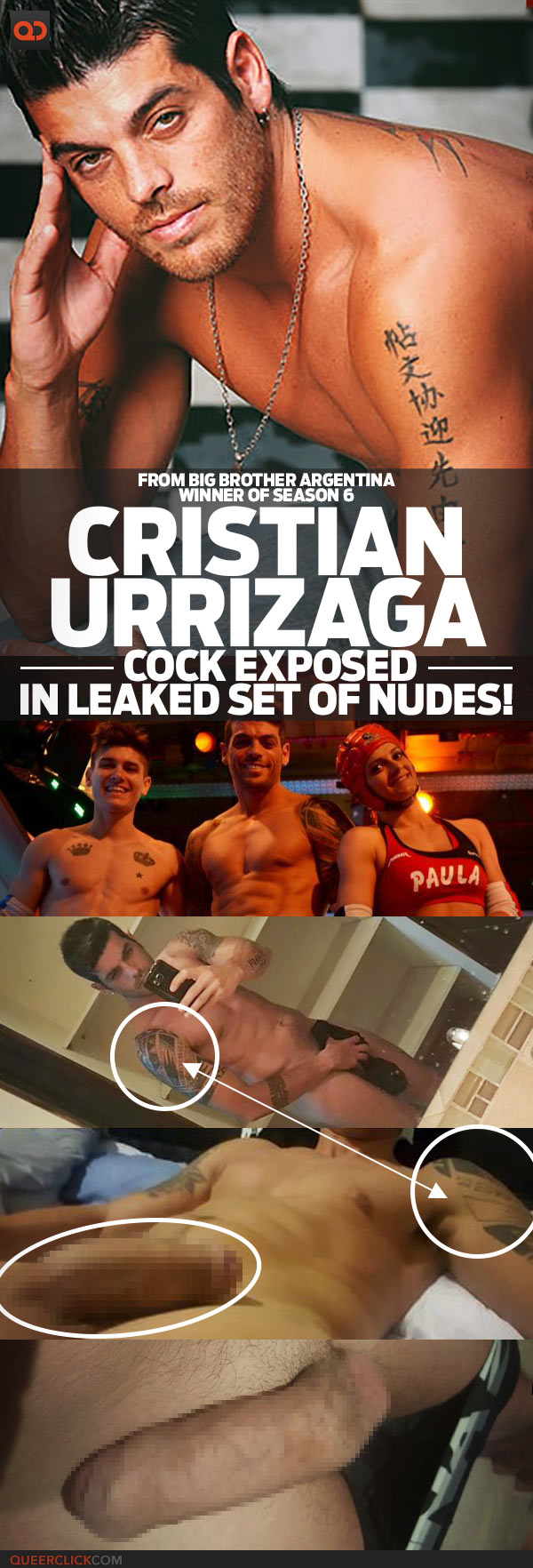 Cristian Urrizaga, From Big Brother Argentina And Winner Of Season 6, Cock Exposed In Leaked Set Of Nudes!