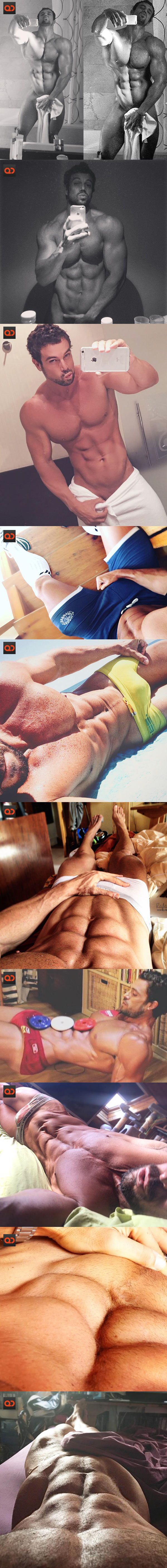 Rafa Martín, Instagram Star And Fitness Model, Extra Long Cock Exposed In Leaked Nudes!