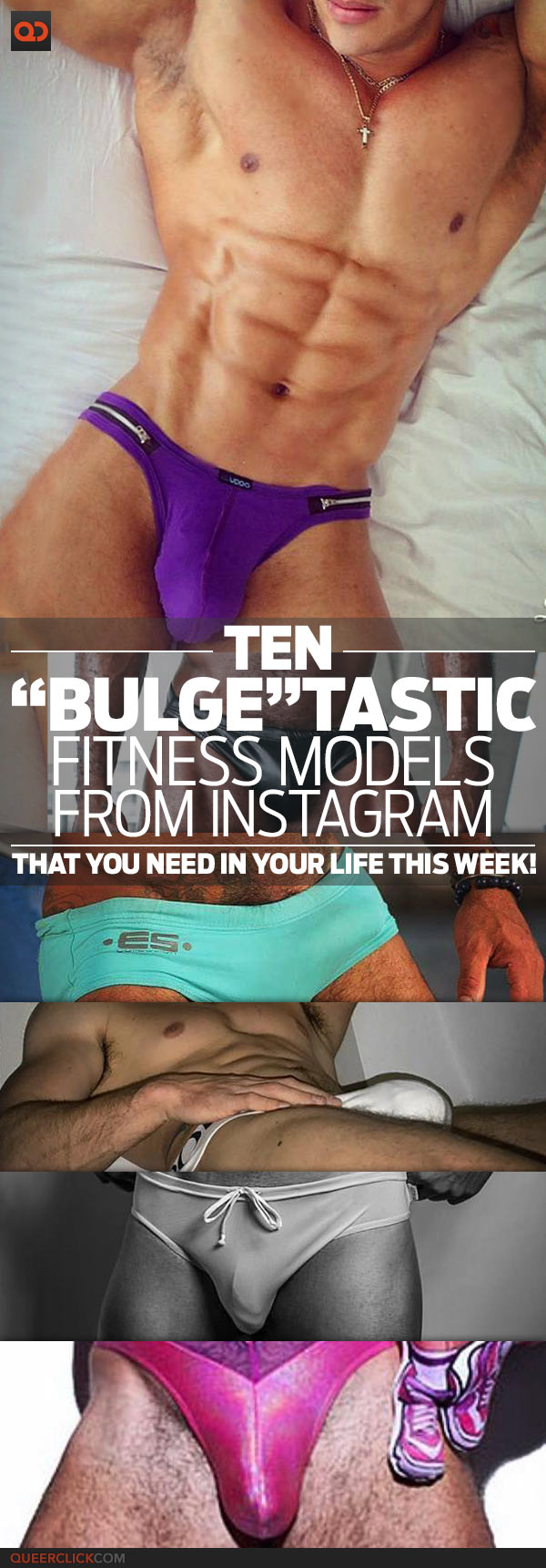 Nine “Bulge”tastic Fitness Models From Instagram That You Need In Your Life This Week!