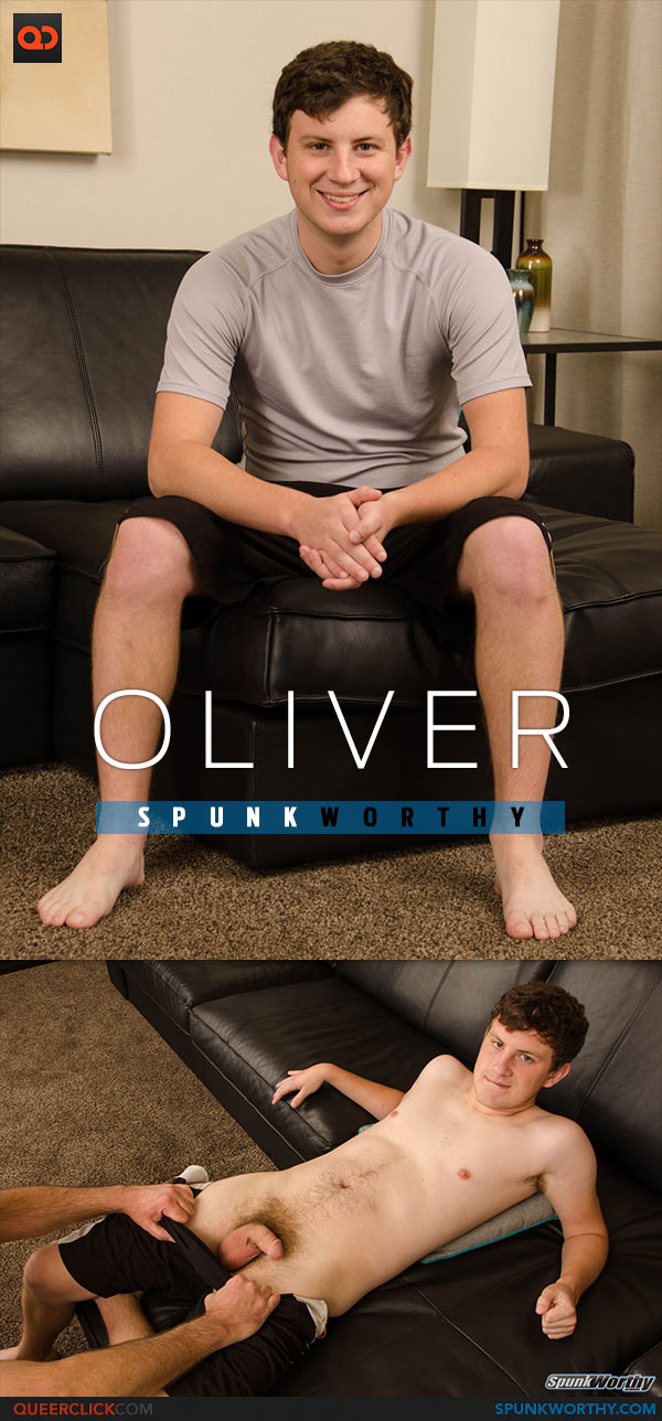 SpunkWorthy: Oliver's Second Blowjob