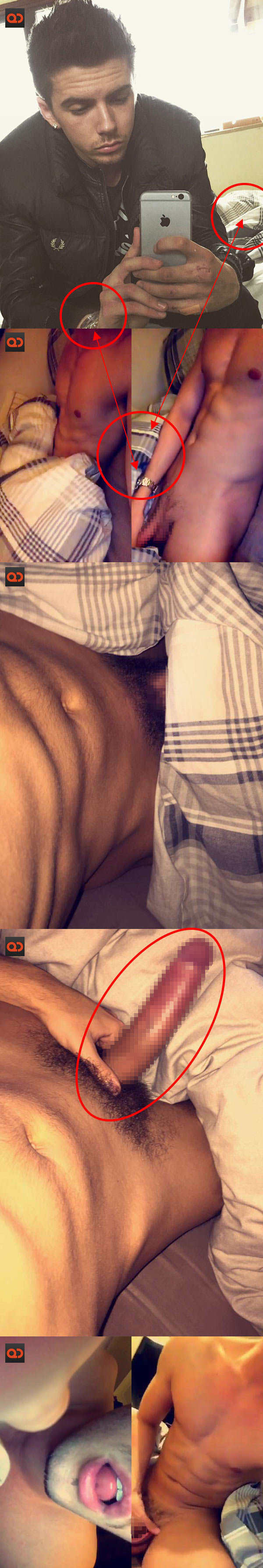 Leon Mallett, From The X Factor UK Series 14, Caught Stroking His Super Long Cock In Alleged Leaked Videos and Snaps!