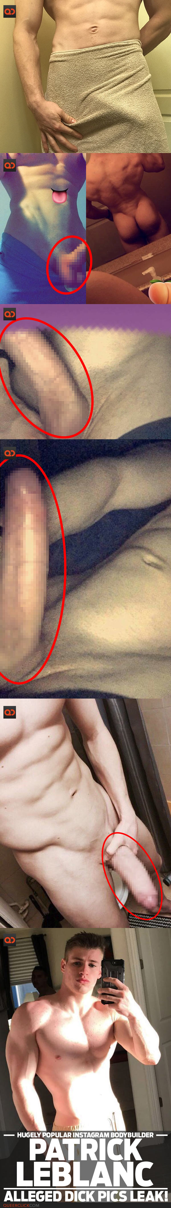 Patrick Leblanc, Hugely Popular Instagram Bodybuilder, Alleged Dick Pics Leak!
