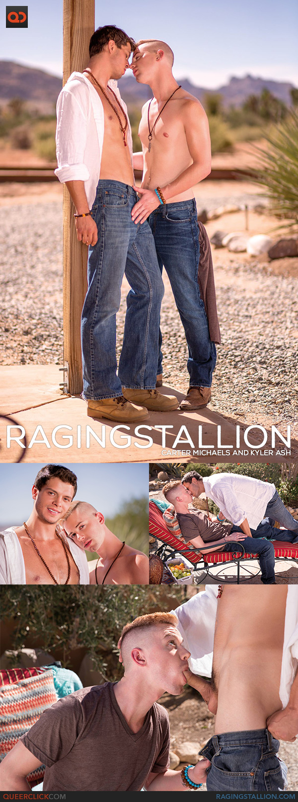 Raging Stallion: Carter Michaels and Kyler Ash