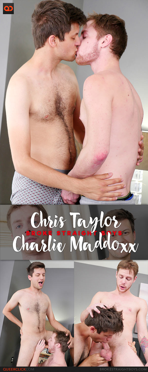 Broke Straight Boys: Charlie Maddoxx Fucks Chris Taylor Bareback