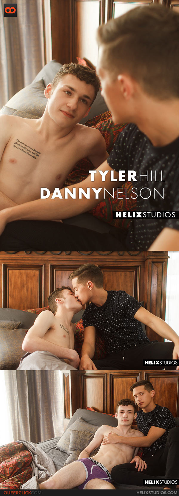 Helix Studios: Tyler Hill Fucks Danny Nelson Bareback