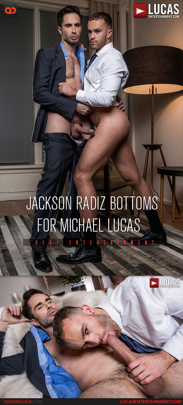 Lucas Entertainment: Michael Lucas Fucks Jackson Radiz Bareback