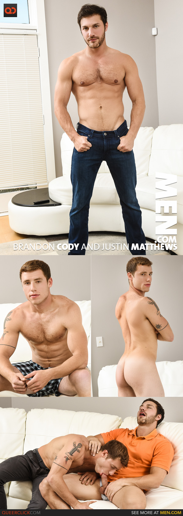 Men.com: Brandon Cody and Justin Matthews