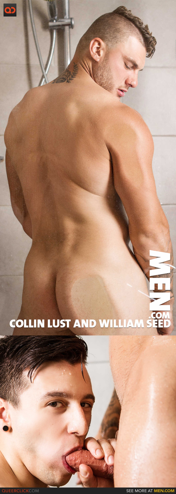 Men.com:  Collin Lust and William Seed