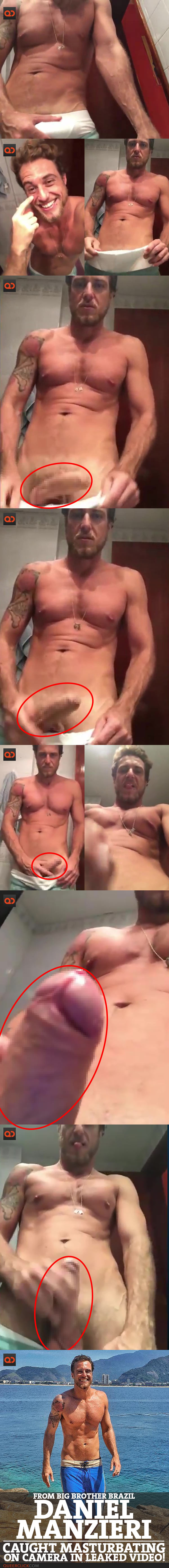 Daniel Manzieri, From Big Brother Brazil, Caught Masturbating On Camera In Leaked Video!