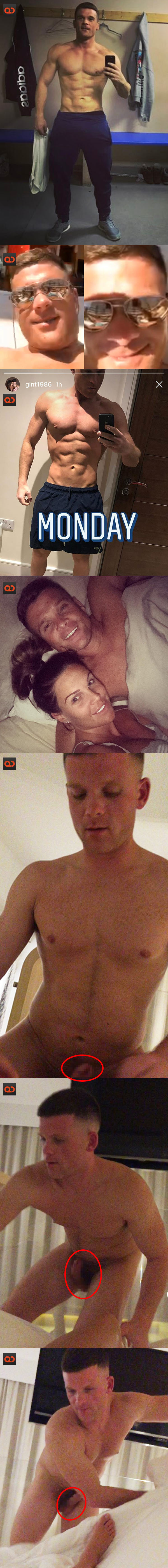 Michael O'Neill, Big Brother Star Danielle Lloyd's BF, Totally Naked And Hard In Leaked Sex Tape!