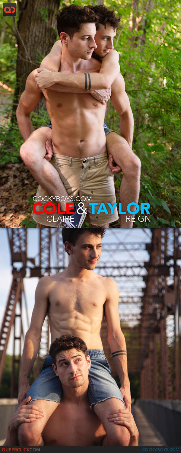 CockyBoys: Cole Claire and Taylor Reign