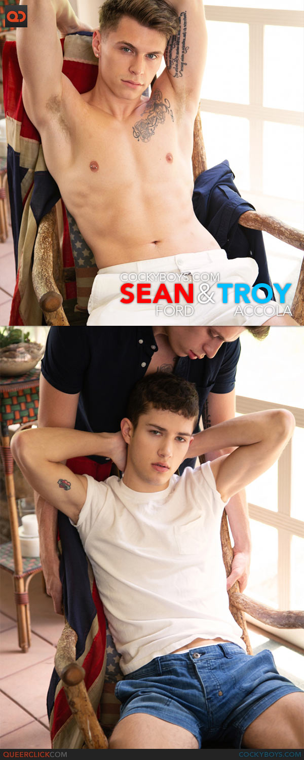 CockyBoys: Carefree Summer Fun Turns Sizzling Hot With Sean Ford and Troy Accola