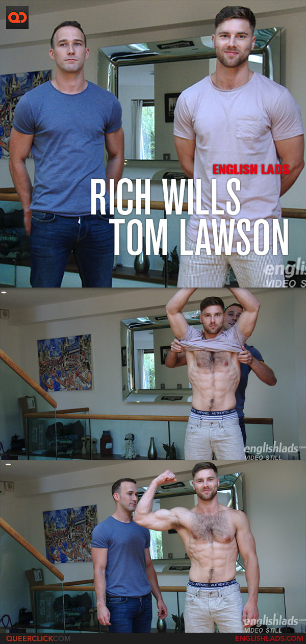 English Lads: Straight Lads Tom Lawson and Rich Wills Enjoy a Mutual Wank