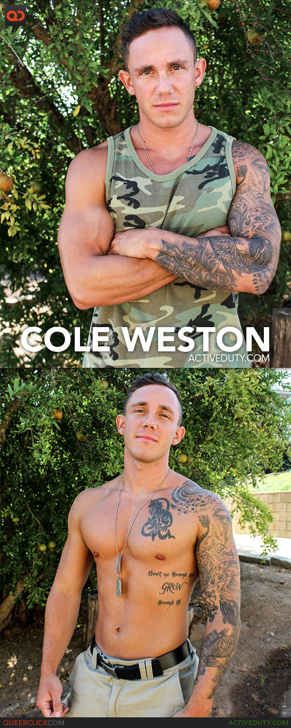 Active Duty: Cole Weston
