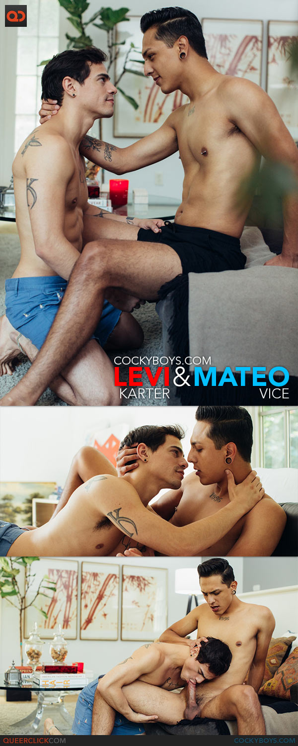 CockyBoys: Levi Karter and Mateo Vice