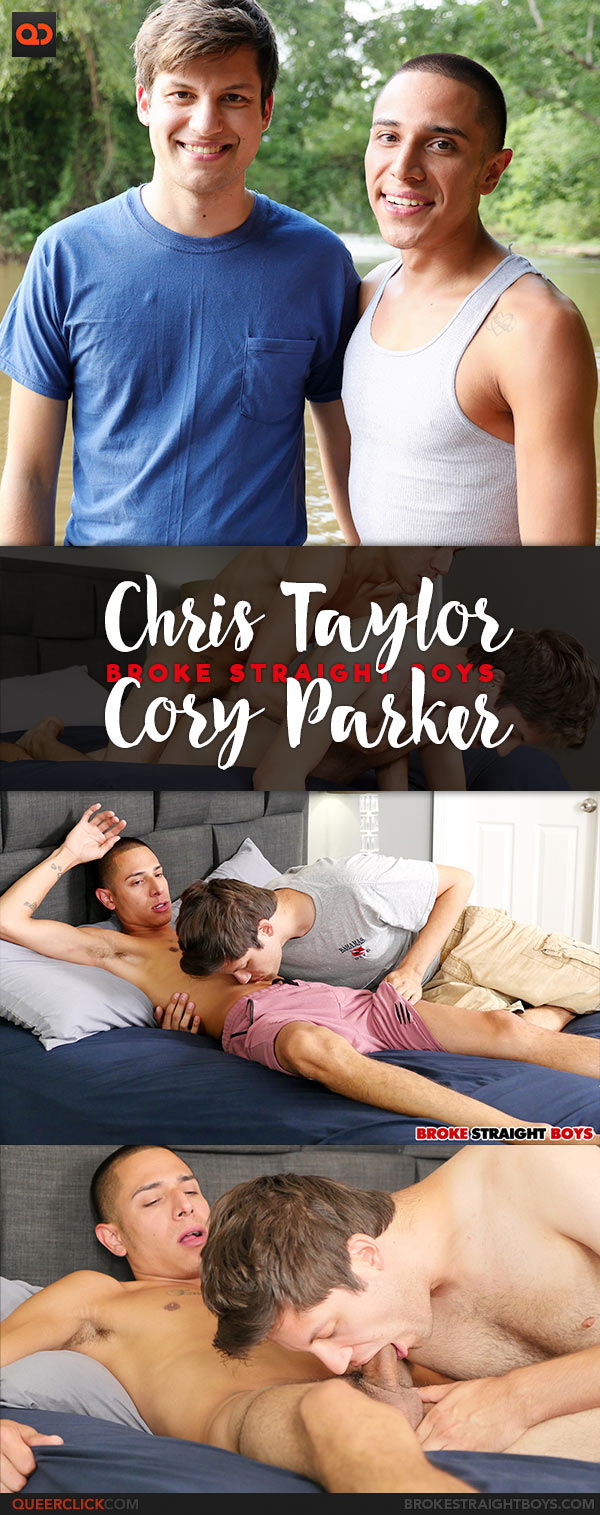Broke Straight Boys: Cory Parker Fucks Chris Taylor Bareback