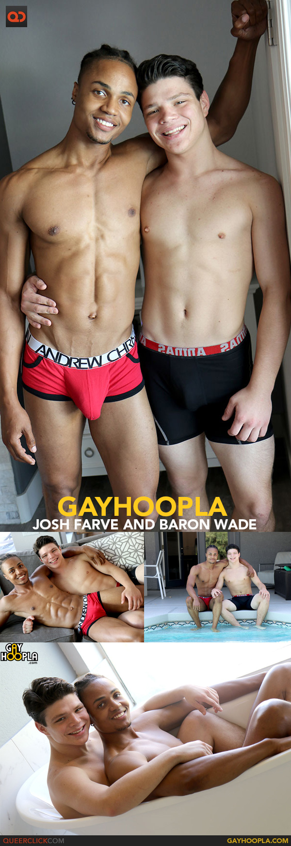 GayHoopla: Josh Farve and Baron Wade