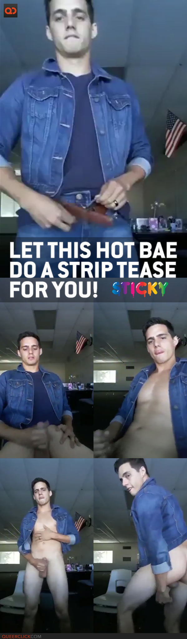 Let This Hot Bae Do A Strip Tease For You!