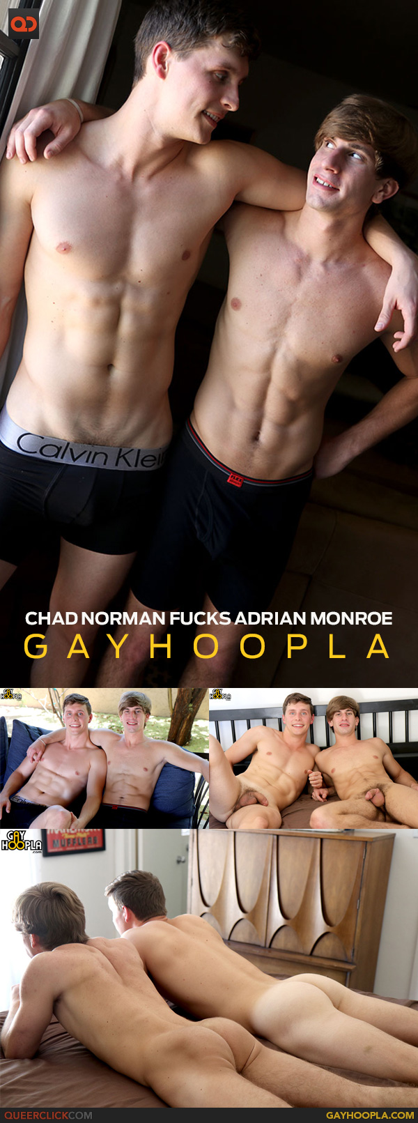 GayHoopla: Chad Norman Fucks Adrian Monroe