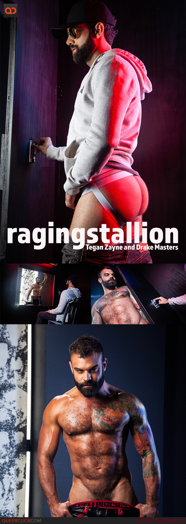 Raging Stallion: Tegan Zayne and Drake Masters