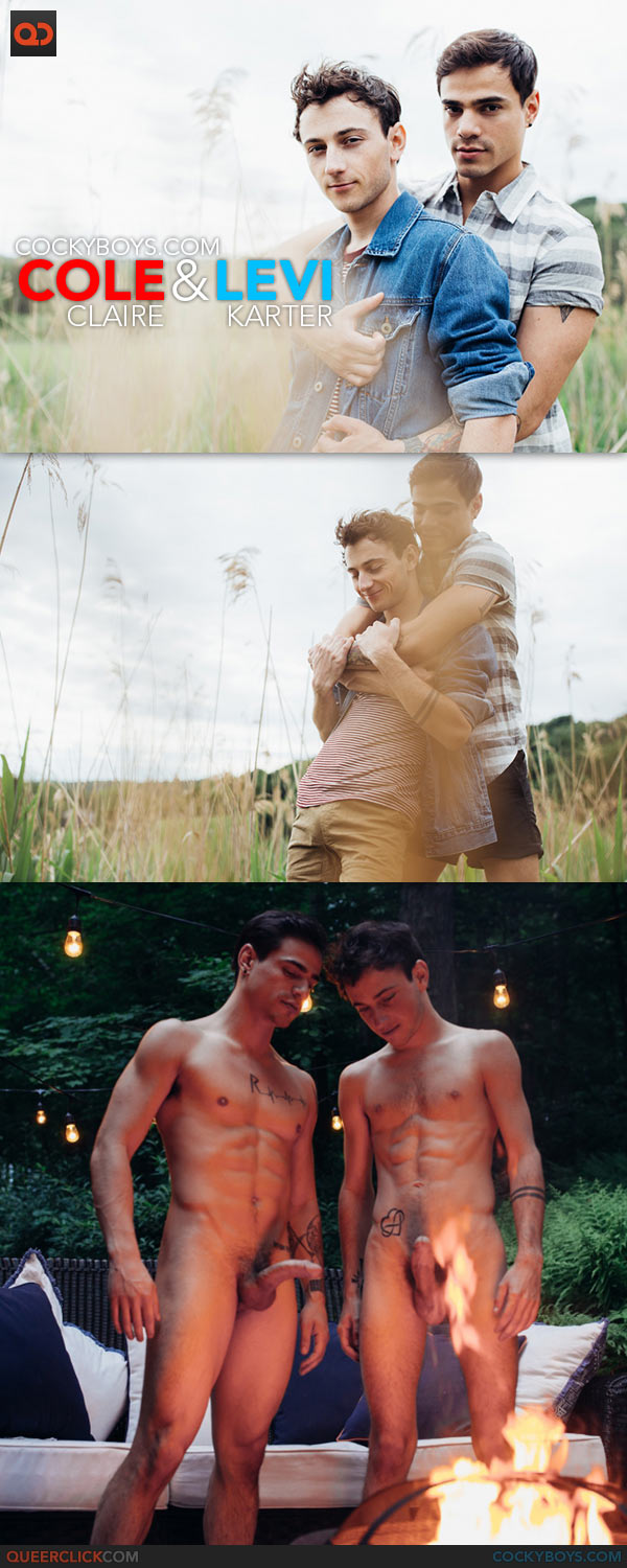 CockyBoys: Warmer Days With You - Cole Claire and Levi Karter