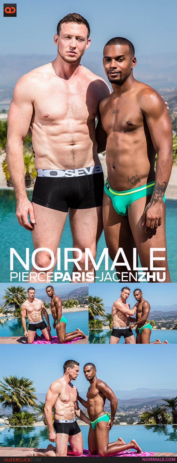 Noir Male: Pierce Paris and Jacen Zhu