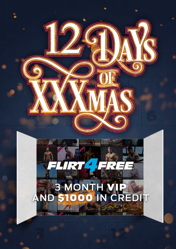 QueerClick's 12 Days of XXXMas - Day 1 FLirt4Free