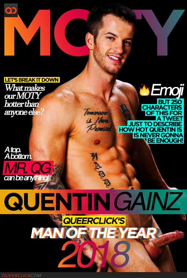 Queerclick's Man Of The Year 2018 Is Quentin Gainz!