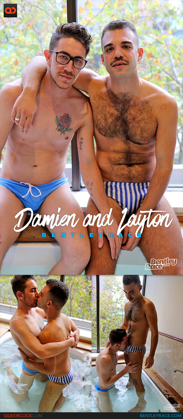 Bentley Race: Damien Dyson and Layton Charles in the Hot Tub
