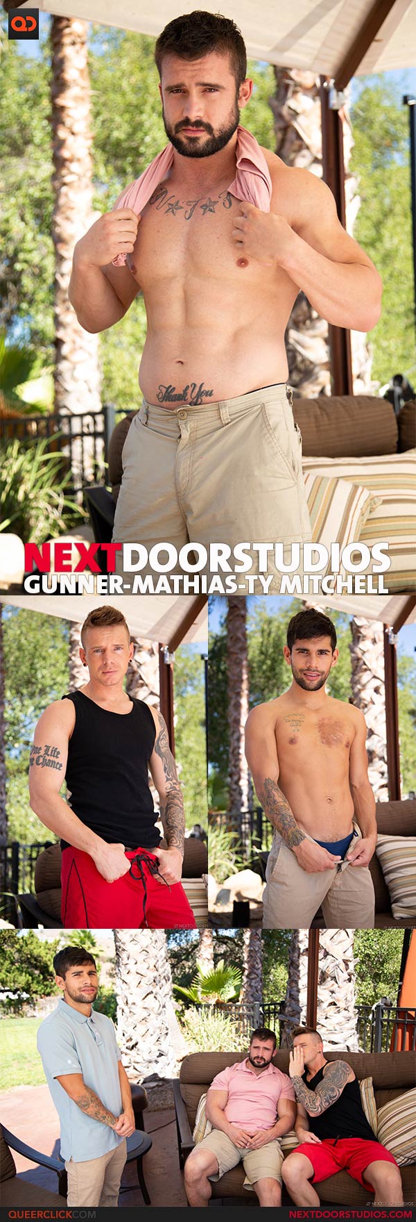 Next Door Studios:  Gunner, Mathias and Ty Mitchell