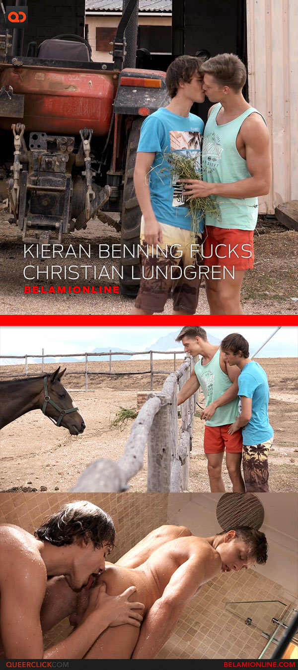 Bel Ami Online: Kieran Benning Fucks Christian Lundgren - Bareback