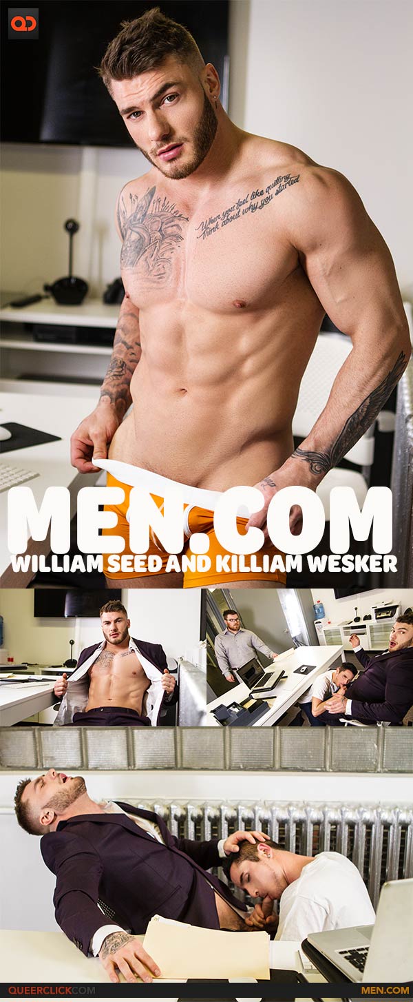 Men.com: William Seed and Killiam Wesker