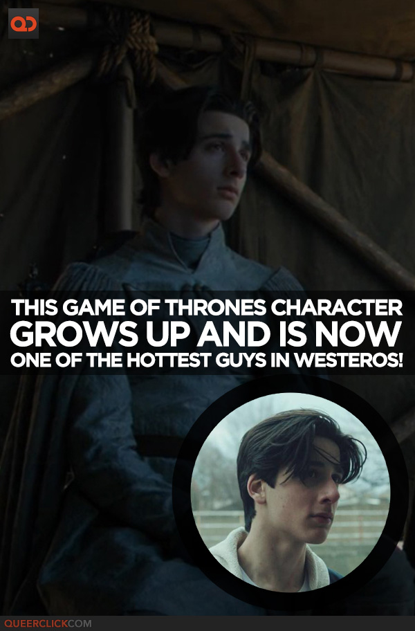 This Game of Thrones Character Grows Up And Is Now One of The Hottest Guys In Westeros!