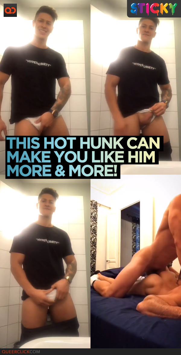 This Hot Hunk Can Make You Like Him More & More!