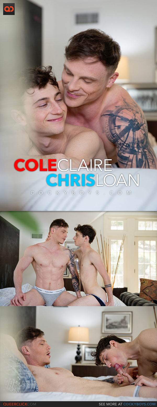 CockyBoys: Chris Loan Fucks Cole Claire