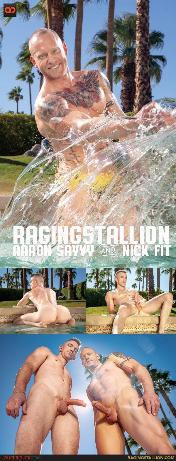 Raging Stallion: Aaron Savvy and Nick Fit