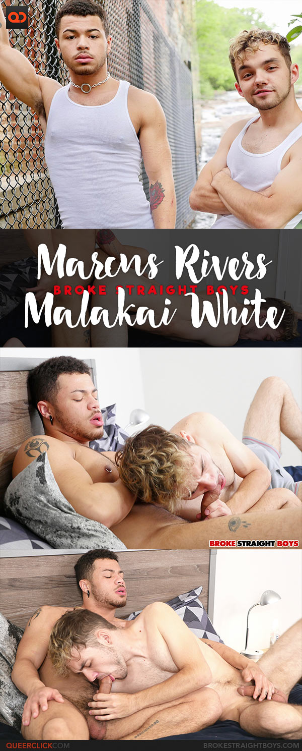 Broke Straight Boys: Malakai White Fucks Marcus Rivers - Bareback