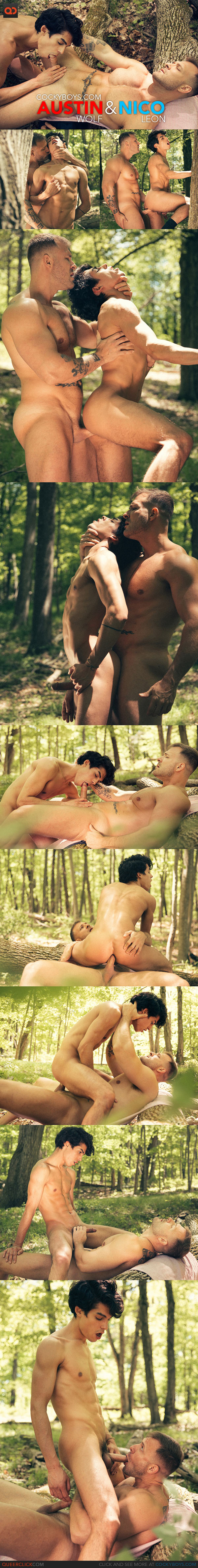 CockyBoys: Austin Wolf And Nico Leon Sizzle In The Woods
