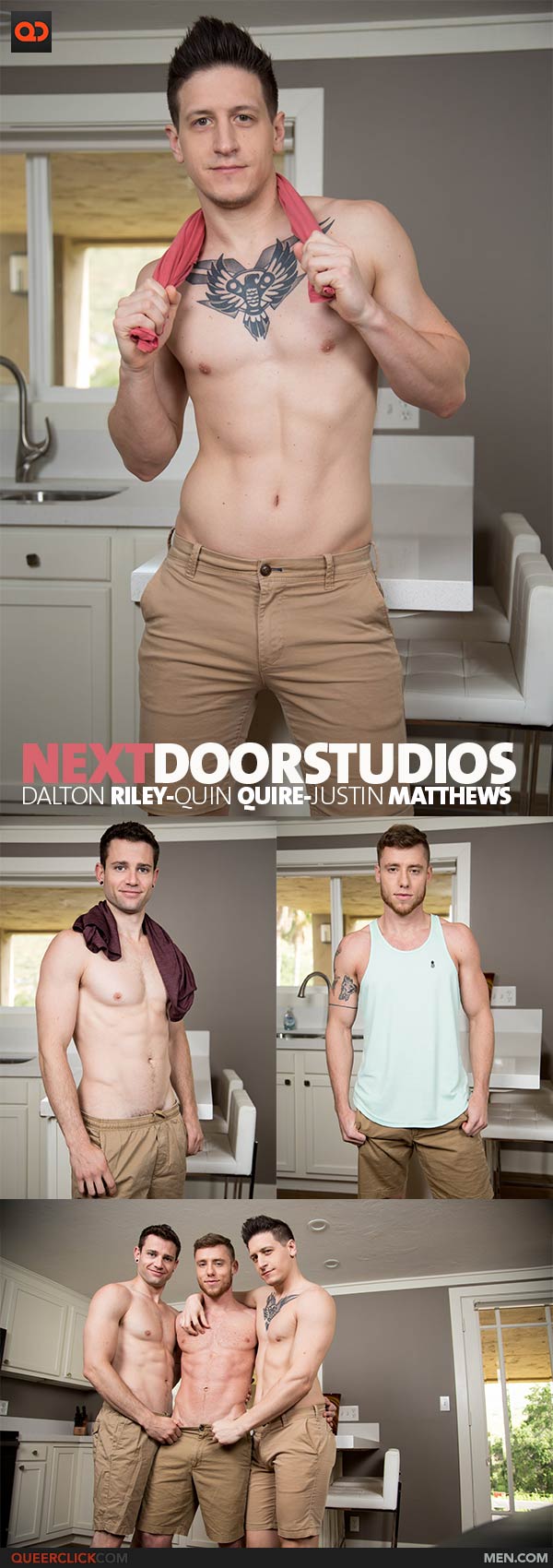 Next Door Studios:  Dalton Riley, Quin Quire and Justin Matthews