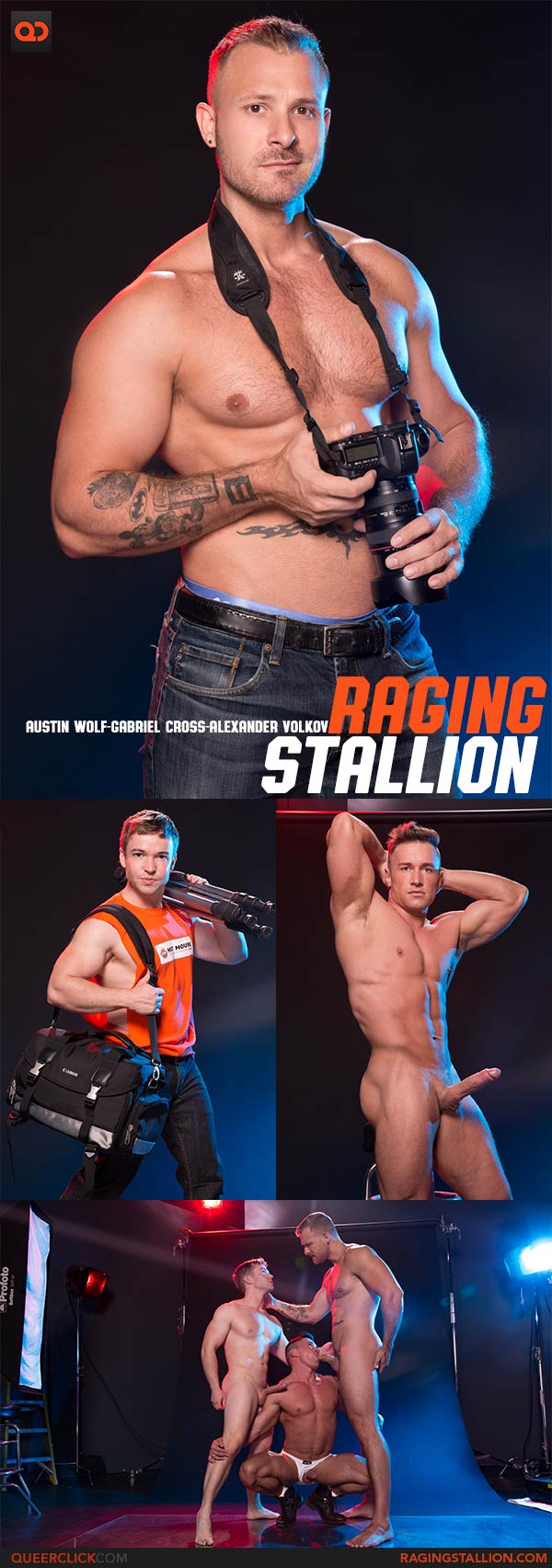 Raging Stalion: Austin Wolf, Gabriel Cross and Alexander Volkov