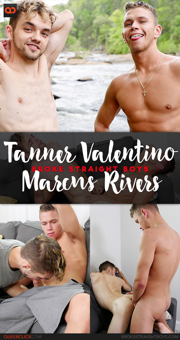Broke Straight Boys: Tanner Valentino Fucks Marcus Rivers - Bareback