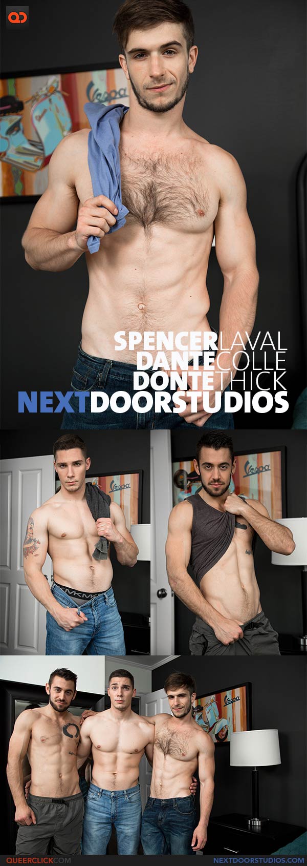 Next Door Studios:  Donte Thick, Spencer Laval and Dante Colle