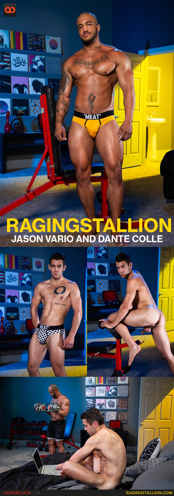 Raging Stallion: Jason Vario and Dante Colle
