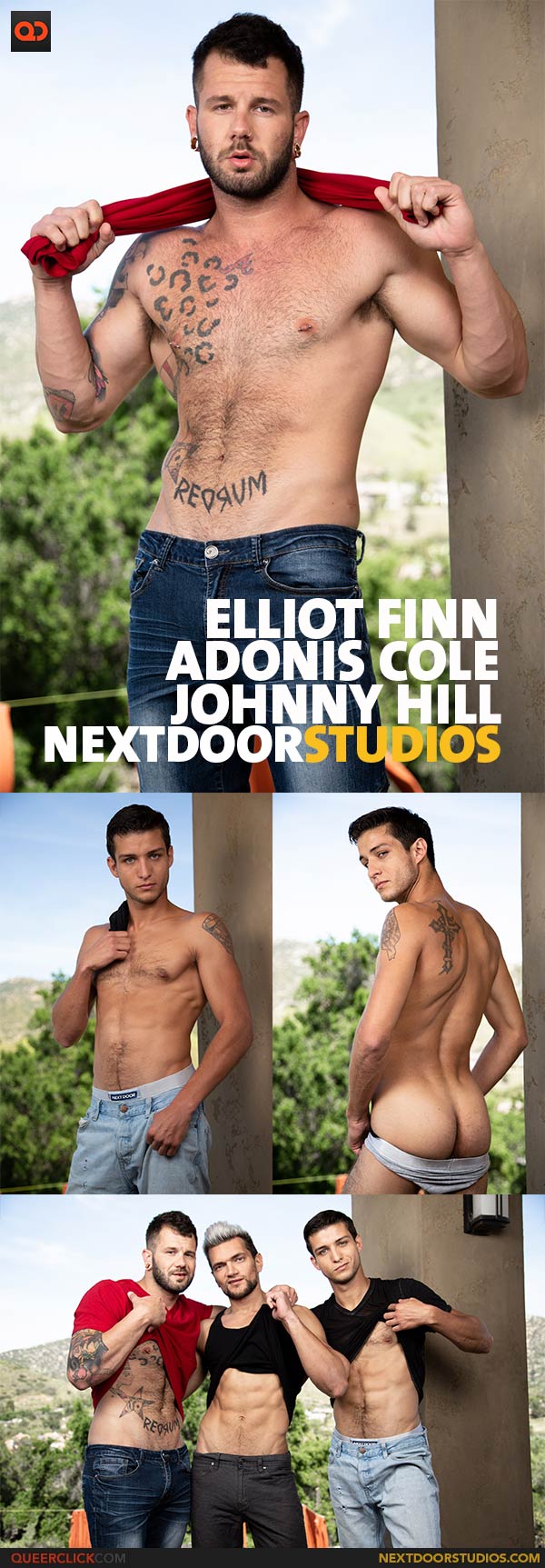 Next Door Studios:  Johnny Hill, Adonis Cole and Elliot Finn